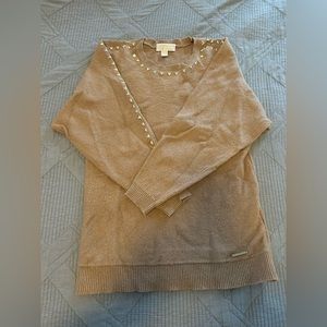 MK camel sweater